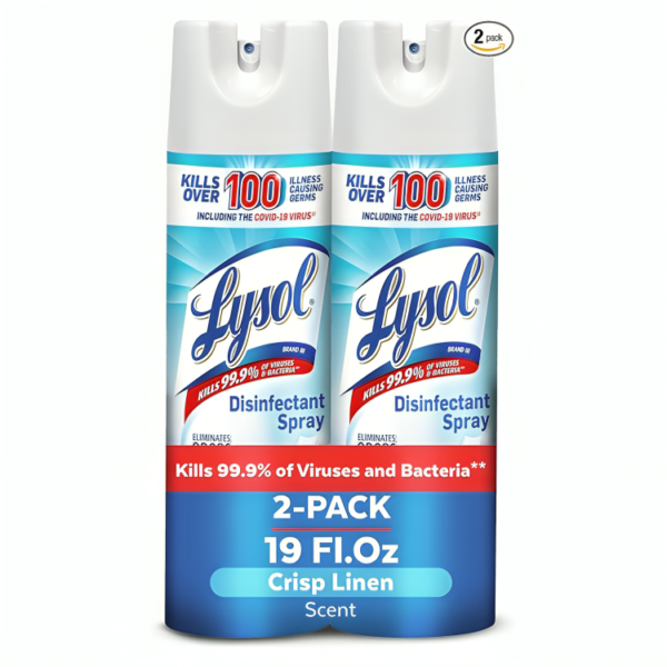 Lysol Disinfectant Spray, Sanitizing and Antibacterial Spray